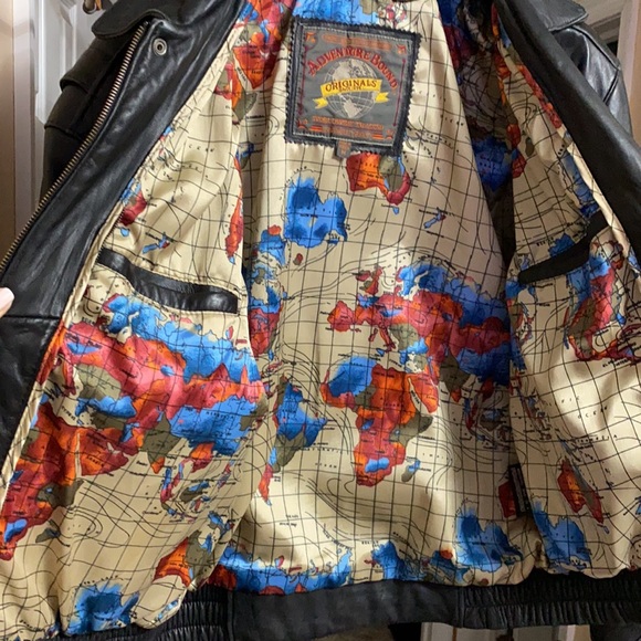 Adventure bound real leather jacket - Picture 5 of 7